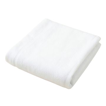 Rowan Crest Bath Towel - White