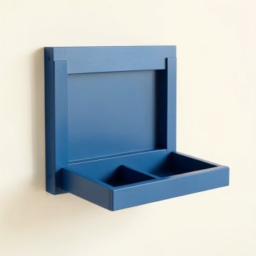 Reed Bluff Empty Wall-Mounted Tool Organizer Panel - Blue (synthetic illustration; no displayed measurements)