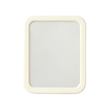 Reed Bridge Framed Wall Mirror - Ivory