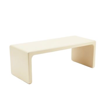Aspen Crossing Indoor Bench - Cream (synthetic illustration; no displayed measurements)