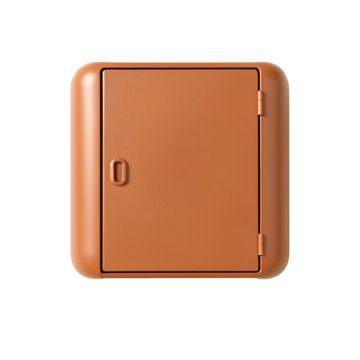 Linden Bluff Wall-Mounted Laundry Cabinet - Terracotta