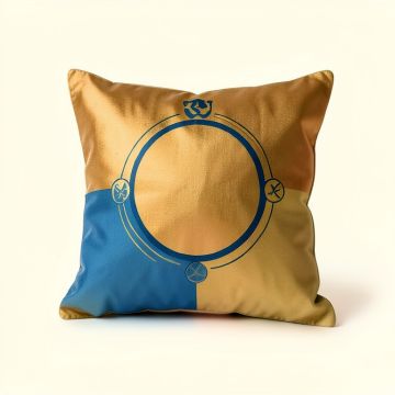 Sagittarius Zodiac Sign Indoor/Outdoor Throw Pillow (synthetic illustration; no displayed measurements)