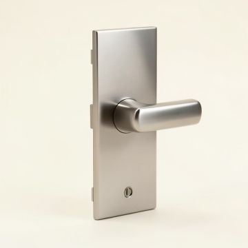 Residential Mid Century Modern Style Passage Door Lever (synthetic illustration; no displayed measurements)