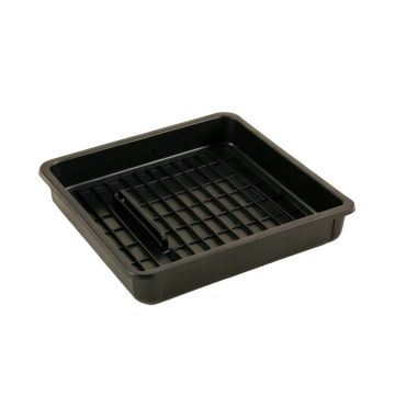 Field Bend Empty Under-Desk Cable Tray - Black