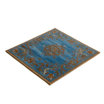 Ramonita Ornamental Mineral Stone 48 In . X 24 In . Non-Slip Outdoor Door Mat