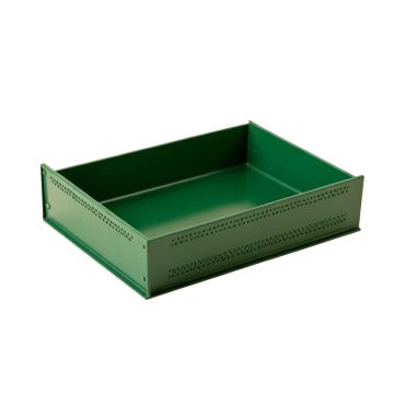 Dune Field Empty Under-Desk Cable Tray - Green (synthetic illustration; no displayed measurements)