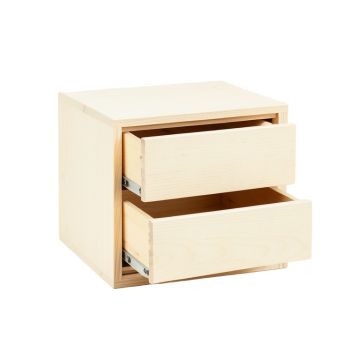 Holly Crest Small-Parts Storage Drawer Cabinet - Ivory