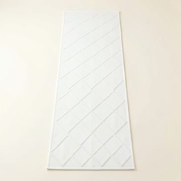 Fern Canyon Narrow Runner Rug - White (synthetic illustration; no displayed measurements)