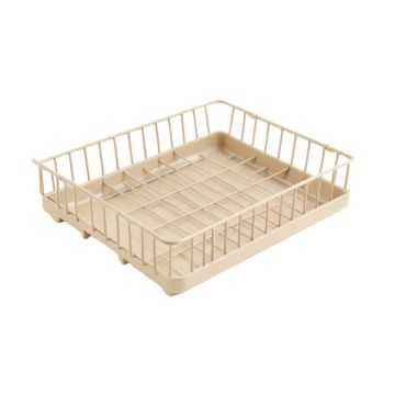 Elm Bluff Empty Under-Desk Cable Tray - Beige (synthetic illustration; no displayed measurements)