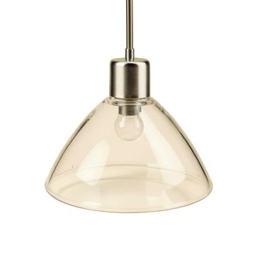 Glass Novelty Pendant Shade ( Clip On ) In Clear (synthetic illustration; no displayed measurements)