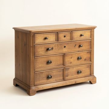 7 Drawer Double Dresser (synthetic illustration; no displayed measurements)