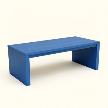 Flint Crossing Desktop Monitor Riser - Blue (synthetic illustration; no displayed measurements)
