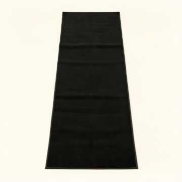 Ash Crest Narrow Runner Rug - Black (synthetic illustration; no displayed measurements)