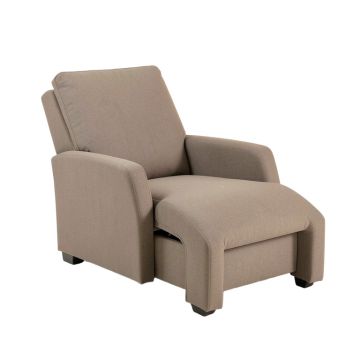 Verona One Left-Arm Chaise Recessed Arms Chaise Lounge With Storage