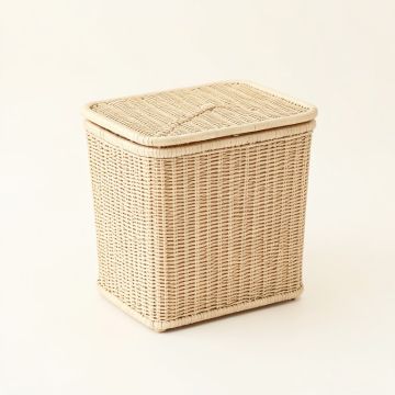 Aspen Brook Laundry Hamper - Ivory (synthetic illustration; no displayed measurements)