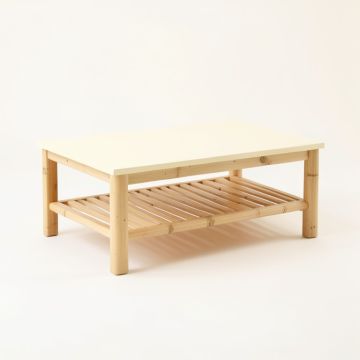 Shore Canyon Coffee Table - Cream (synthetic illustration; no displayed measurements)