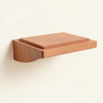 Briar Dale Wall-Mounted Cat Perch - Terracotta (synthetic illustration; no displayed measurements)
