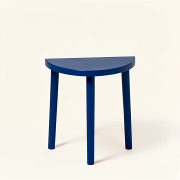 Elm Branch Compact Balcony Table - Blue (synthetic illustration; no displayed measurements)