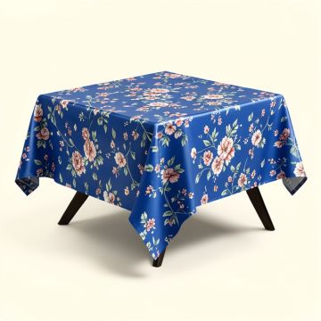 Tracey Floral Plastic/Vinyl Tablecloth (synthetic illustration; no displayed measurements)