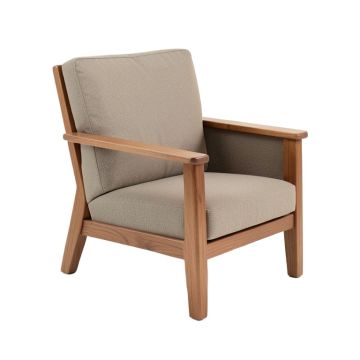 Rotan 32 '' Wide Down Cushion Wingback Chair