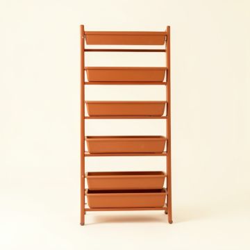 Cliff Arc Empty Vertical Garden Frame (synthetic illustration; no displayed measurements)