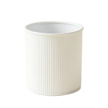 Willow Canyon Empty Candle Holder - White