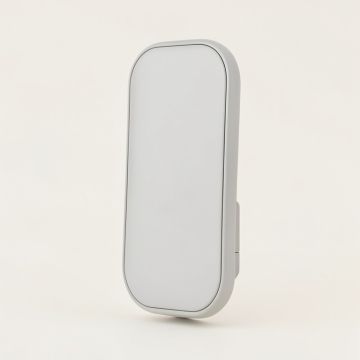 Decorative Battery-Powered Patio Wall Thermometer (synthetic illustration; no displayed measurements)