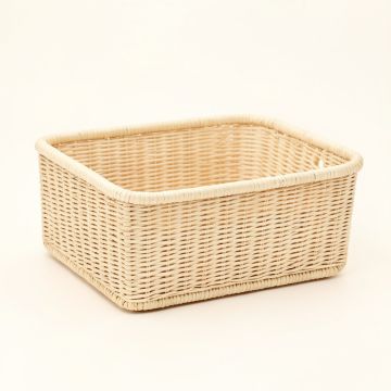 Lake Crest Empty Storage Basket - Ivory (synthetic illustration; no displayed measurements)