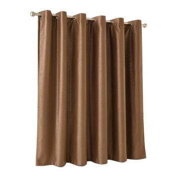Matson Solid Semi-Sheer Grommet Single Curtain Panel