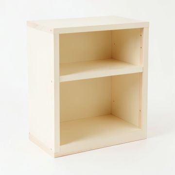 Aspen Bend Empty Mug-Storage Cabinet Insert - Cream (synthetic illustration; no displayed measurements)