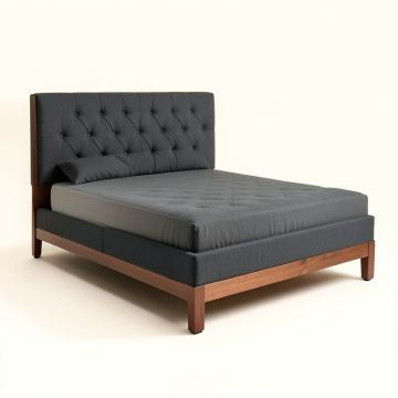 Richardson Tufted Upholstered Standard Bed (synthetic illustration; no displayed measurements)