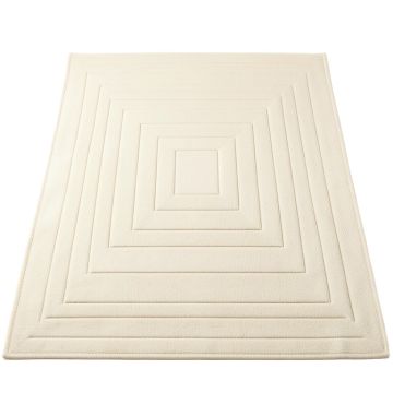 Alder Bend Rectangular Outdoor Rug - Cream