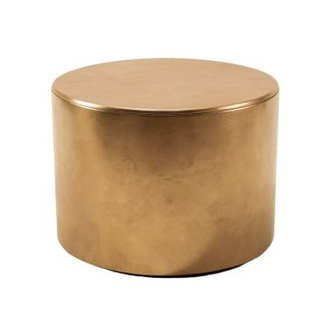 Jasmine Drum Aluminum Coffee Table