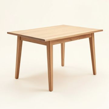 Claremont Solid Wood Dining Table (synthetic illustration; no displayed measurements)
