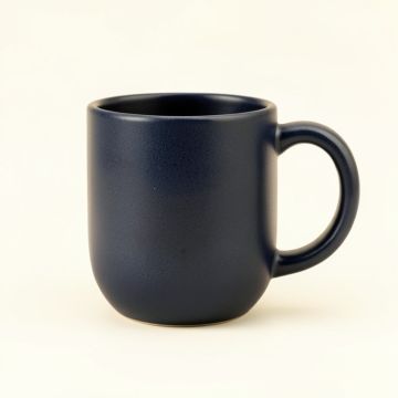 Wren Bluff Ceramic Mug - Navy (synthetic illustration; no displayed measurements)