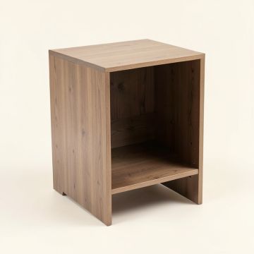 Pascal Sled End Table With Storage (synthetic illustration; no displayed measurements)