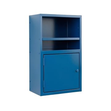 Flint Bridge Wall-Mounted Entry Cabinet - Blue