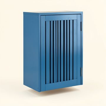 Dawn Bridge Wall-Mounted Laundry Cabinet - Blue (synthetic illustration; no displayed measurements)