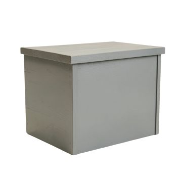Vale Canyon Closed Outdoor Storage Box - Gray