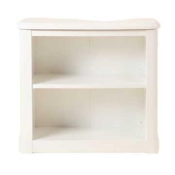 Juniper Bend Low Bookcase - White