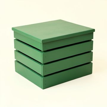 Hazel Dale Closed Outdoor Storage Box - Green (synthetic illustration; no displayed measurements)