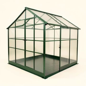 Grand Gardener 2 Clear 8 Ft. W X 20 Ft. D Greenhouse (synthetic illustration; no displayed measurements)
