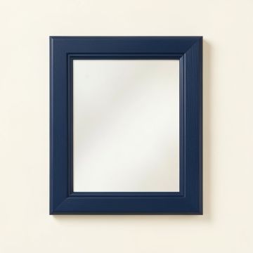 Elm Bluff Framed Wall Mirror - Navy (synthetic illustration; no displayed measurements)