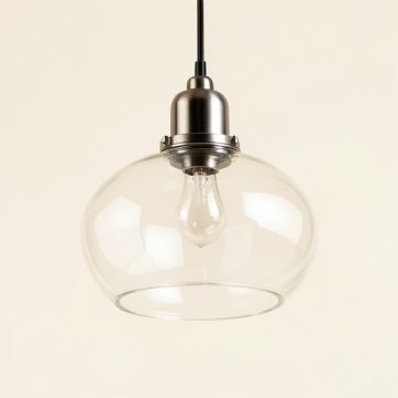 Lightrail 2.75 '' H X 3 '' W Glass Bowl Pendant Shade ( Screw On ) (synthetic illustration; no displayed measurements)