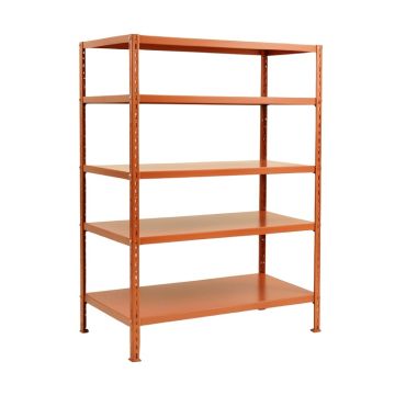 Reed Branch Empty Seed-Starting Shelving Unit Without Lights - Terracotta