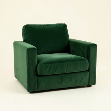 Meadow Canyon Upholstered Armchair - Green (synthetic illustration; no displayed measurements)