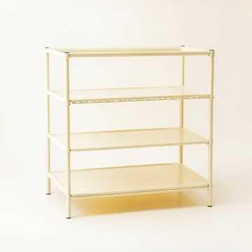 Fern Bend Empty Countertop Canister Rack - Ivory (synthetic illustration; no displayed measurements)