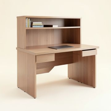 Ishaan Executive Desk With Hutch (synthetic illustration; no displayed measurements)