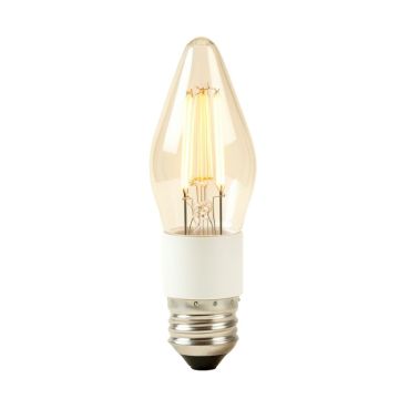 60 Watt Equivalent B11 Led Dimmable Led Edison Candle Light Bulb E12 Base