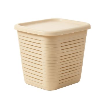Meadow Bend Laundry Hamper - Beige